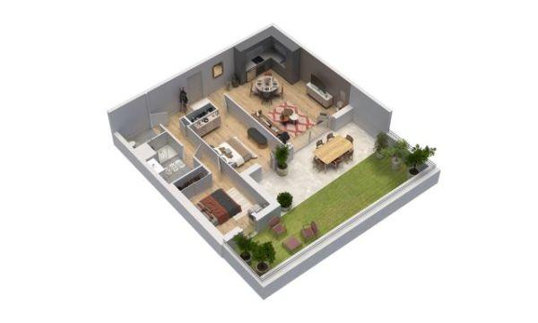 Appartement à Inzinzac-Lochrist 56650 image 11