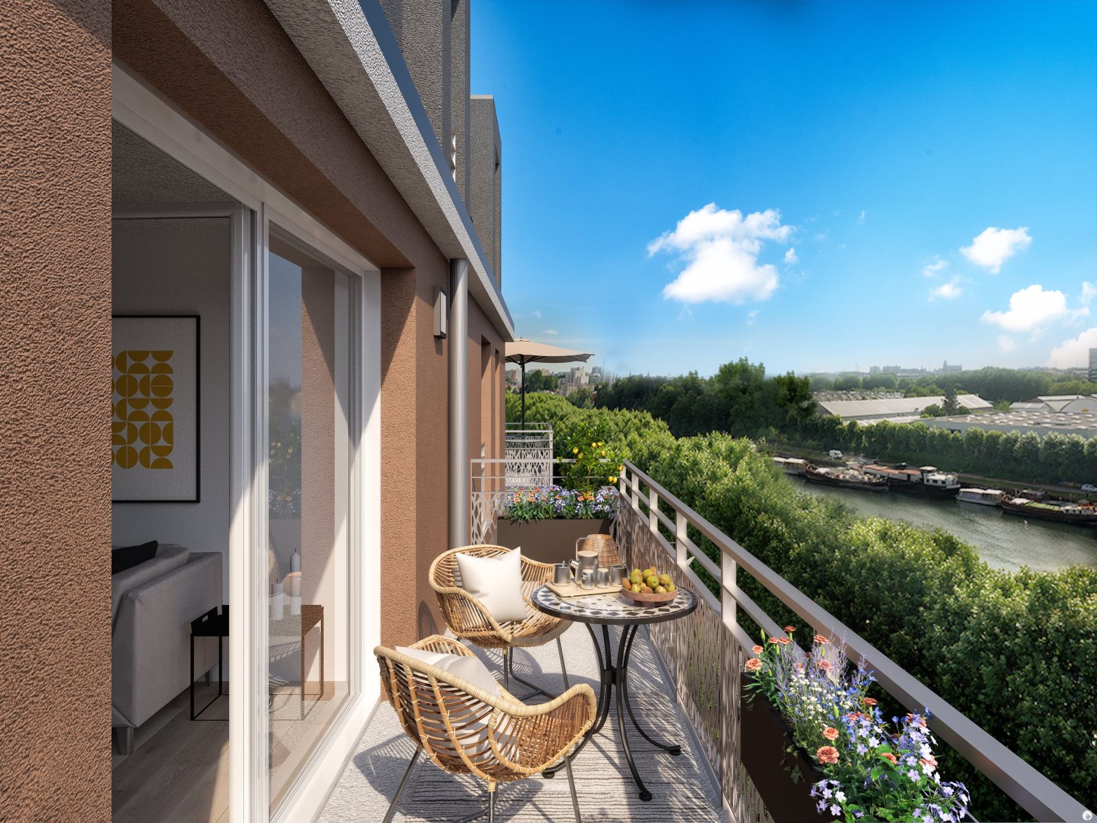 Appartement Villeneuve-la-Garenne