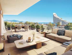 Programme immobilier neuf 06270 Villeneuve-Loubet Appartement en nue propriété villeneuve loubet-14135