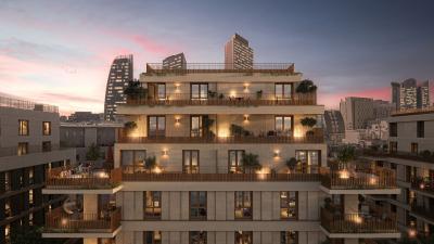 Programme immobilier neuf 92400 Courbevoie Koya