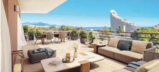 Programme immobilier neuf 06270 Villeneuve-Loubet Appartement en nue propriété villeneuve loubet-14135